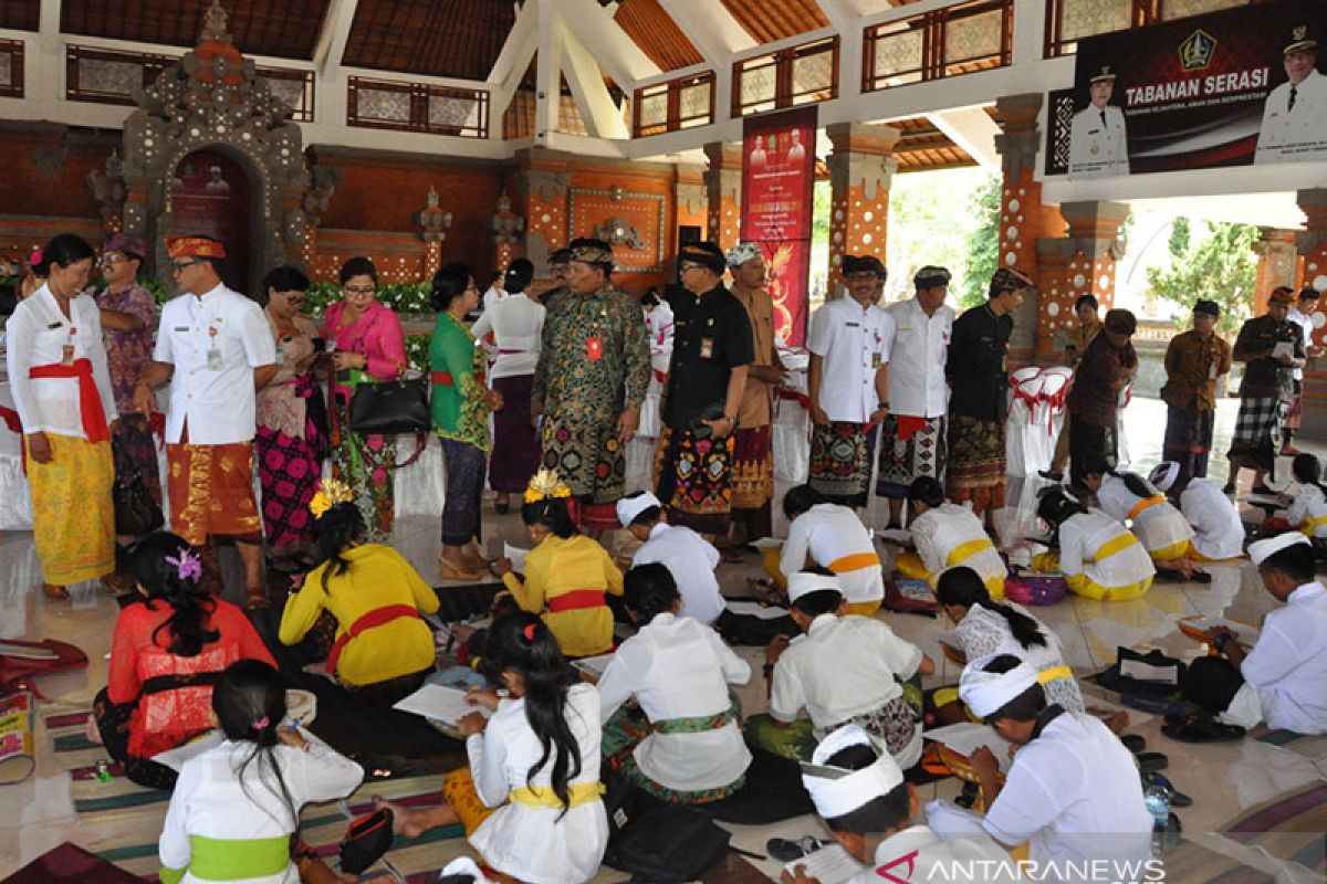 Pemkab Tabanan adakan Bulan Bahasa Bali 2020
