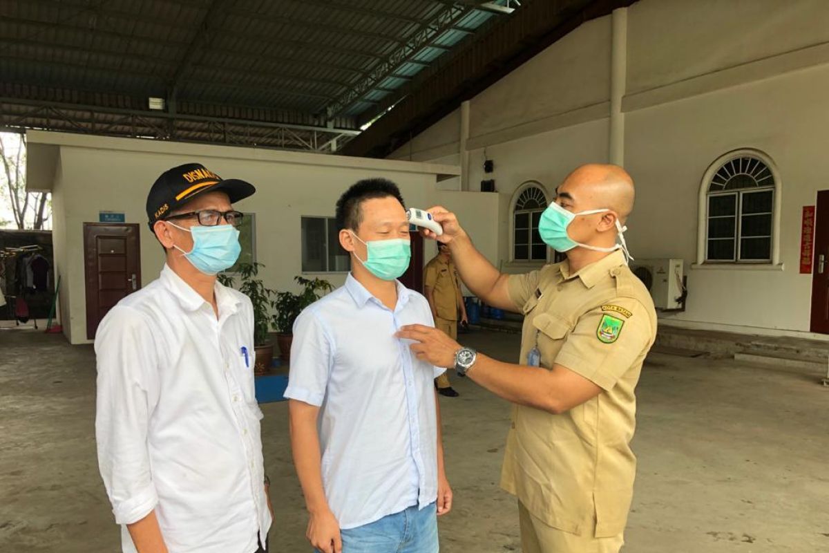 Dozens of Chinese workers quarantined in Batam