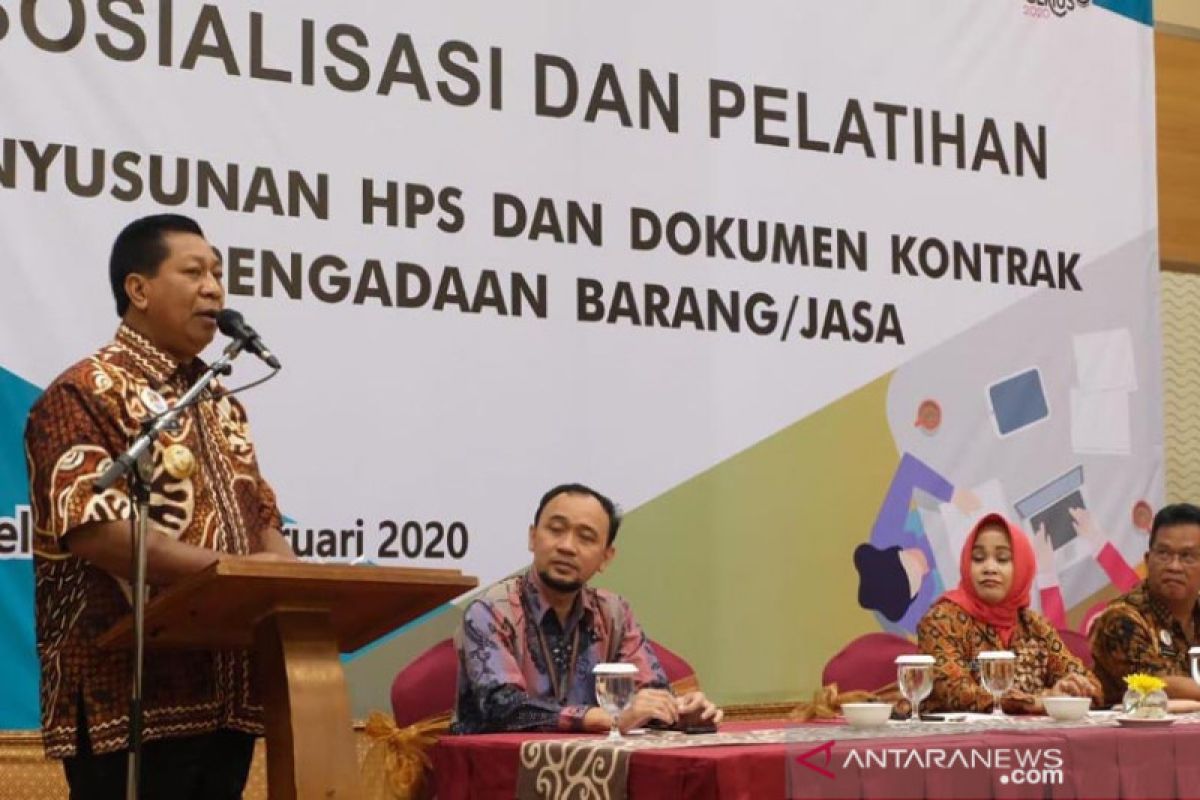 Sosialisasi penyusunan HPS tingkatkan SDM pengadaan barang jasa