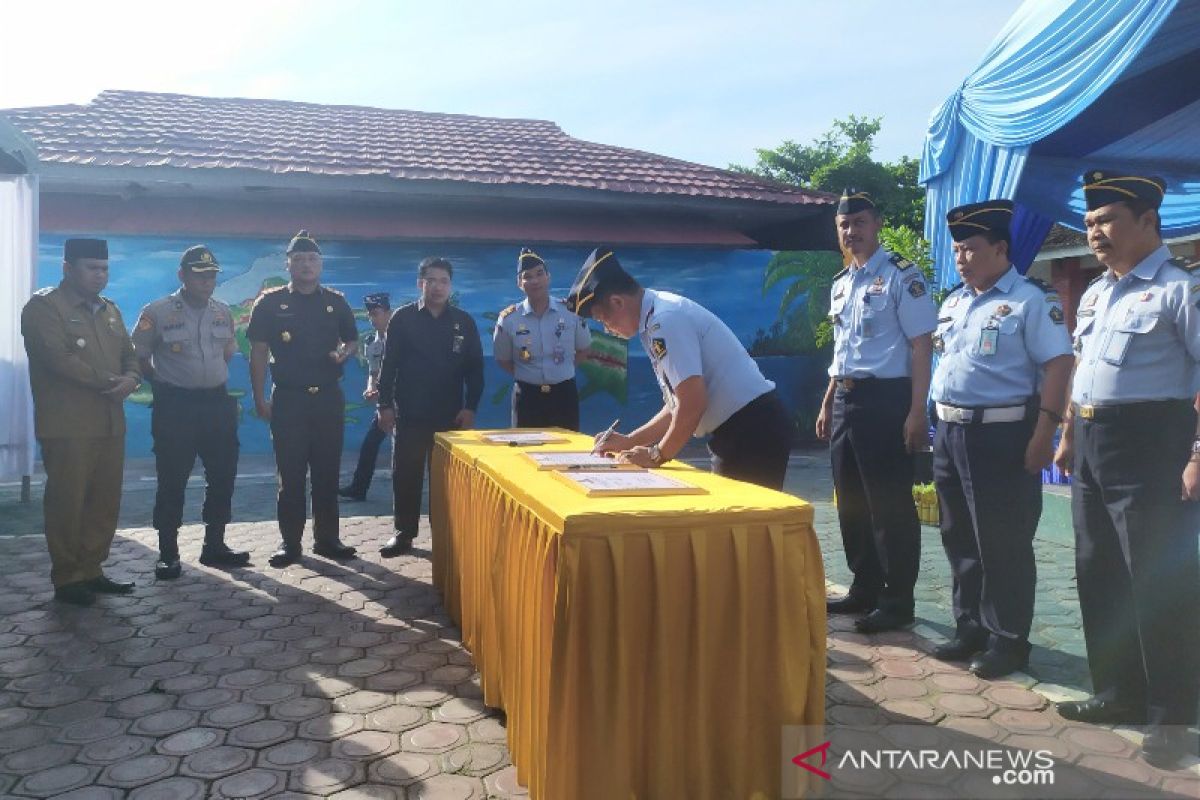 Kinerja Lapas Pangkalan Bun diharapkan meningkat usai pencanangan zona integritas