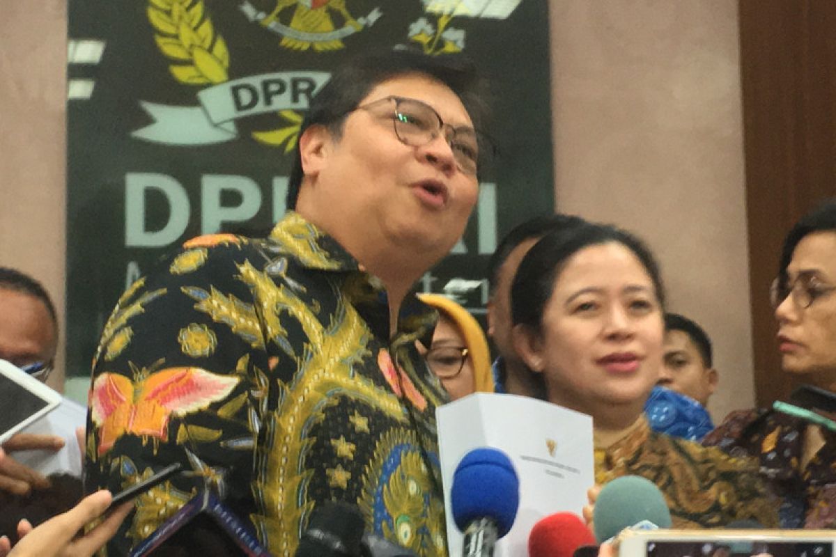 Airlangga janji akan sosialisasi RUU Omnibus Law ke seluruh Indonesia