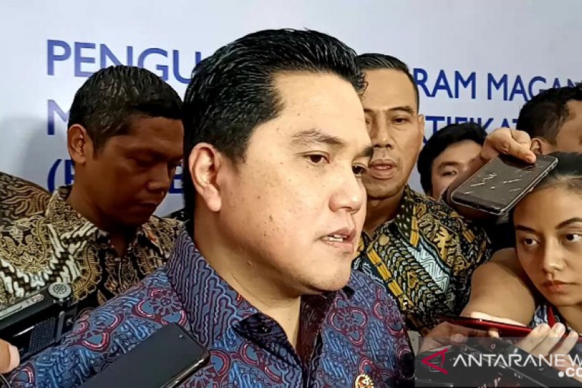 Erick nilai perubahan pengurus tiga bank Himbara hal biasa