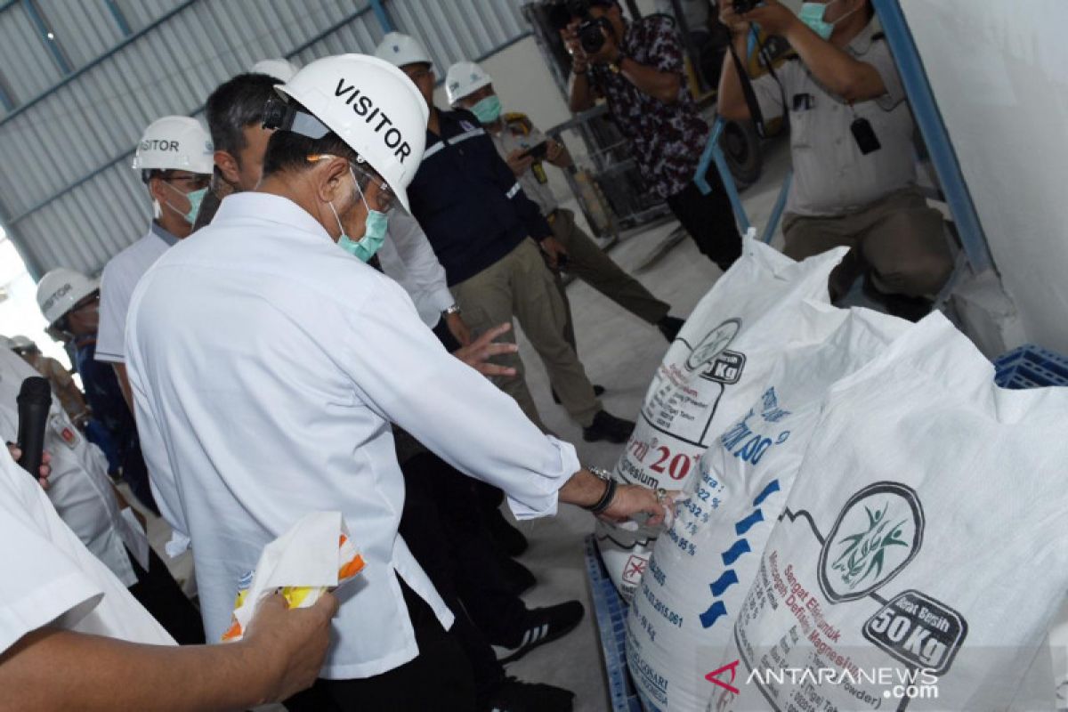 Tingkatkan kesuburan tanah, Mentan minta petani gunakan pupuk dolomit