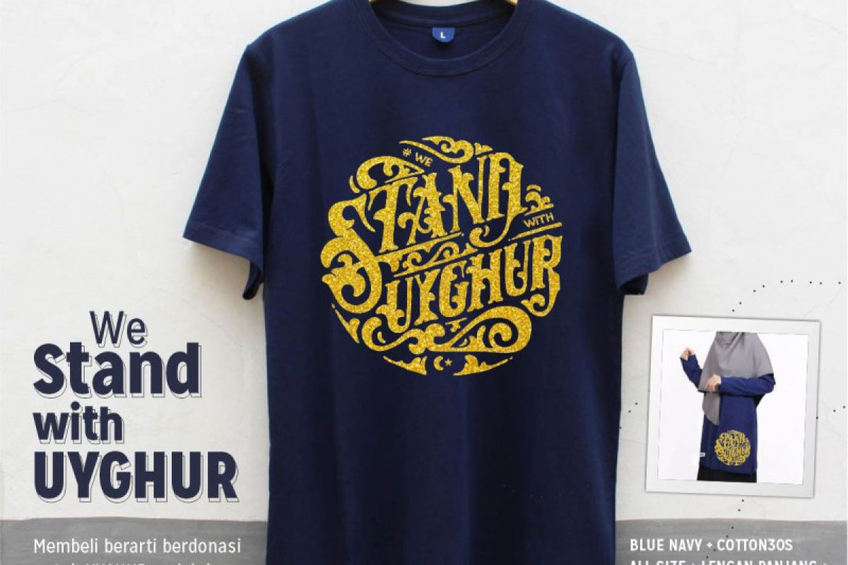 ACT raising funds for  Uighur Muslims selling T-shirts