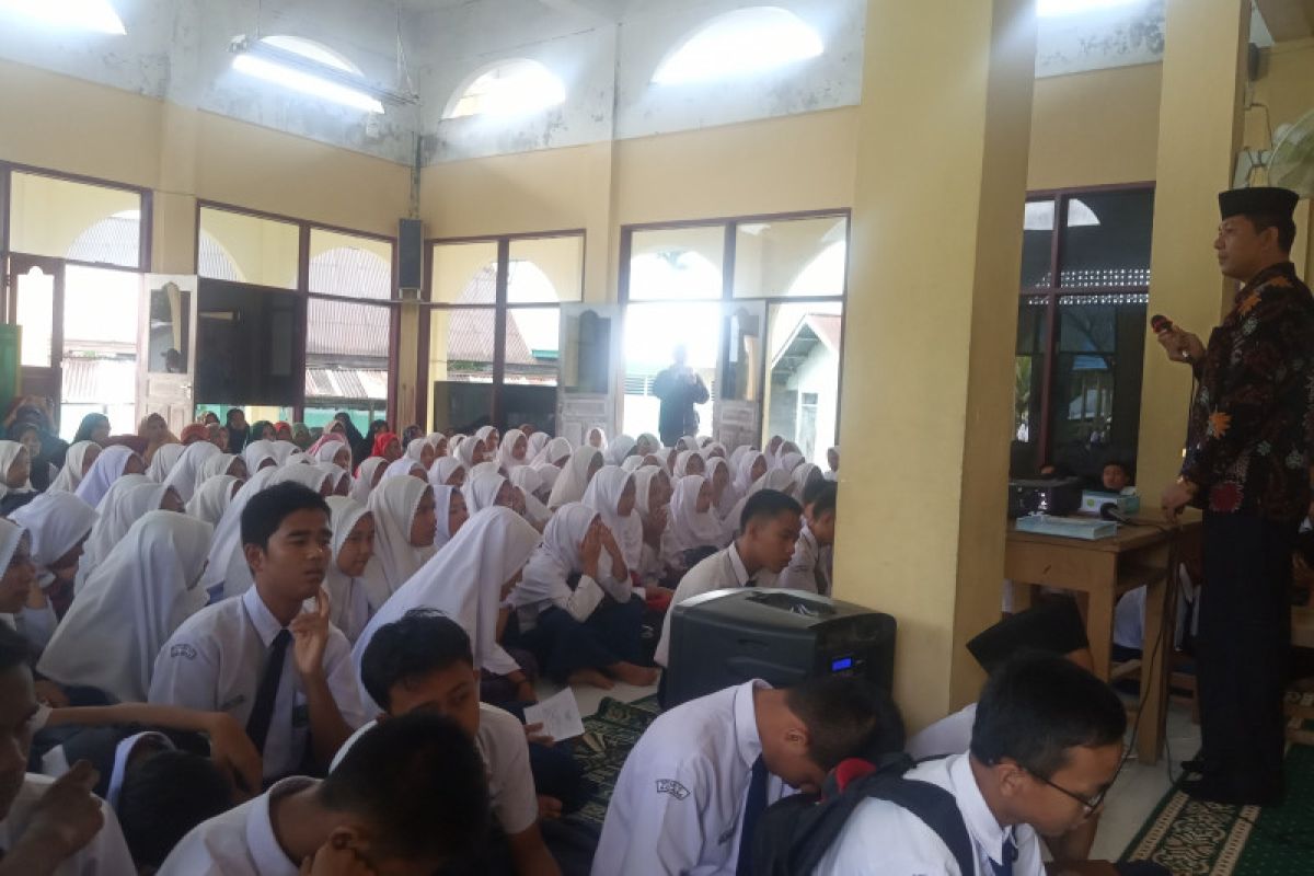 Ini cara MTsN 11 Agam persiapkan mental siswa hadapi Ujian Nasional