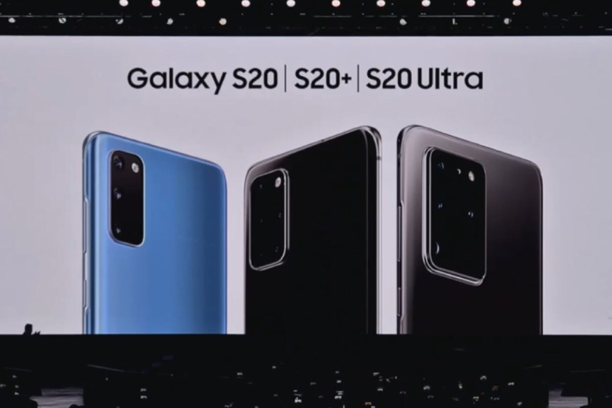 Samsung Galaxy S20 Series resmi meluncur, konfigurasikan 5G, AI dan IoT