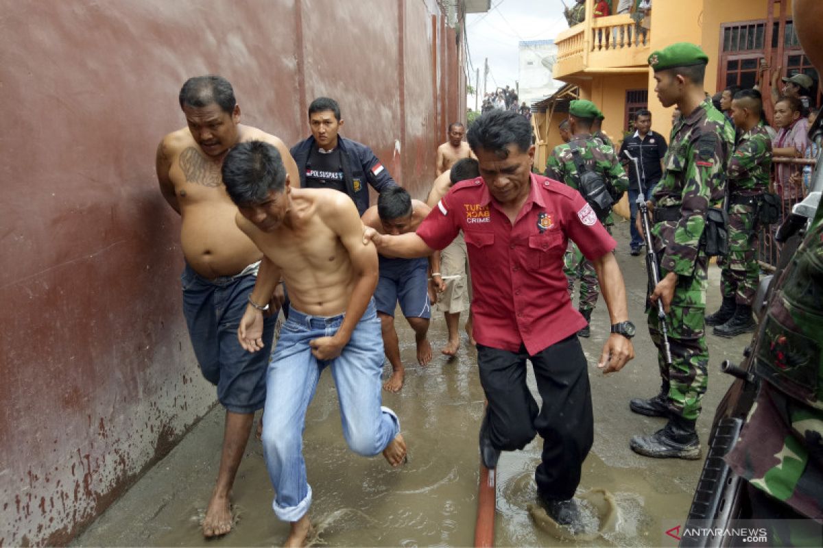 Kericuhan Rutan Kabanjahe, Kemenkumham: tidak ada napi yang kabur