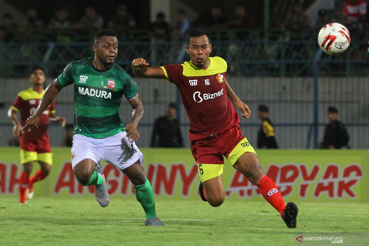 Madura United menang tipis atas Persik Kediri 1-0