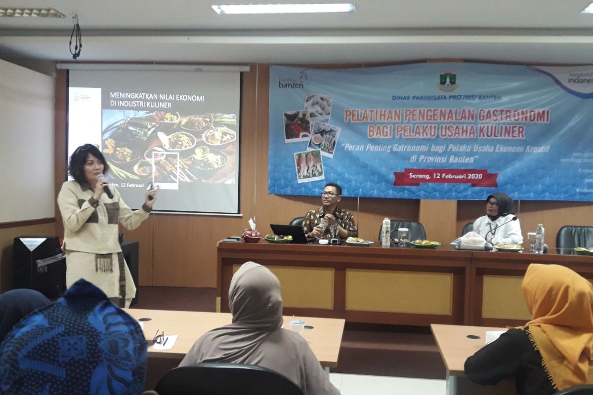 Dispar Banten kenalkan gastronomi pada 100 pelaku usaha kuliner