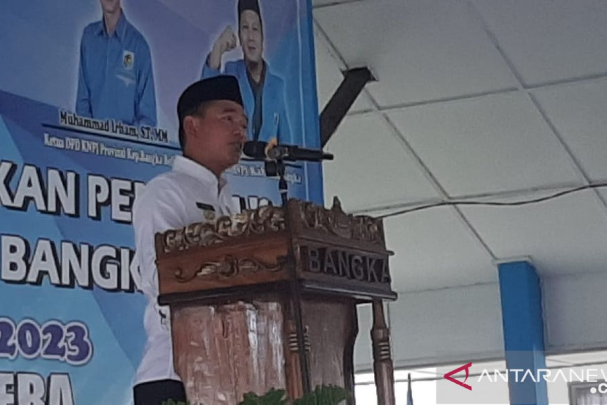 Bupati Bangka berharap pemuda ikut berperan dukung pembangunan daerah