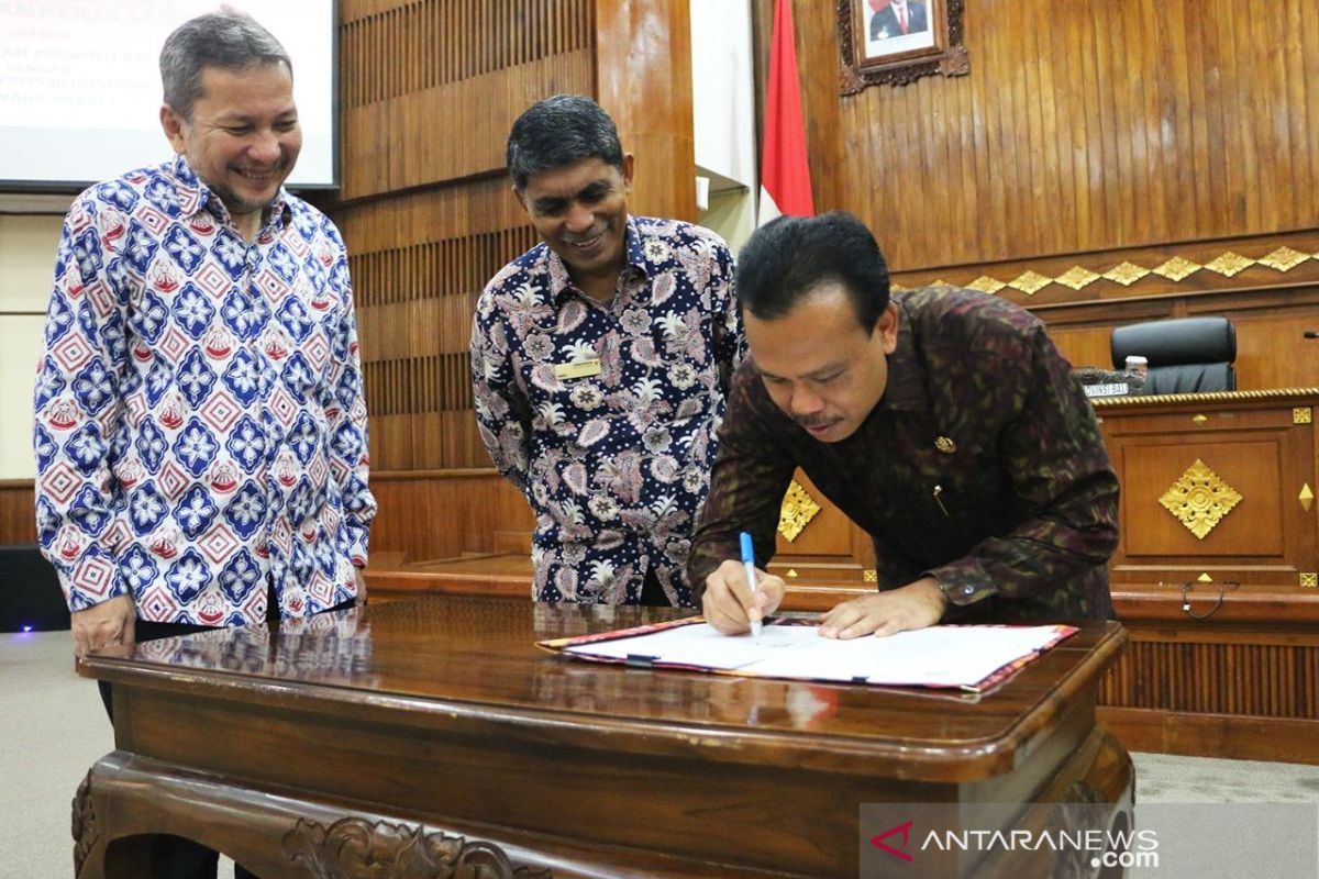 Sekda-ORI Bali teken kerja sama peningkatan pelayanan publik