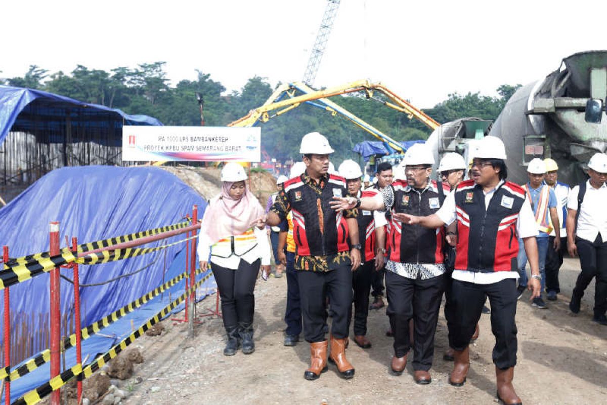 Pembangunan SPAM Semarang Barat sudah 16 persen
