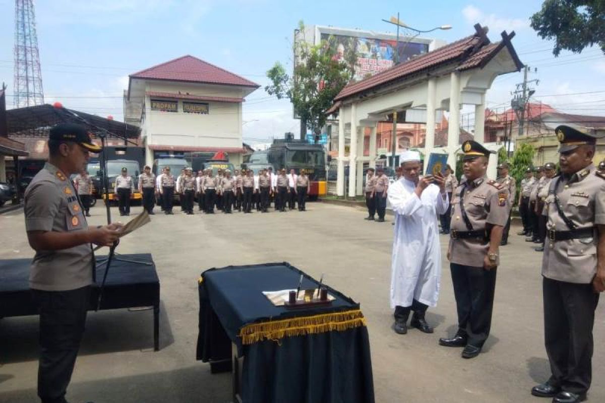 Jabatan Kapolsek Batangtoru diserahterimakan