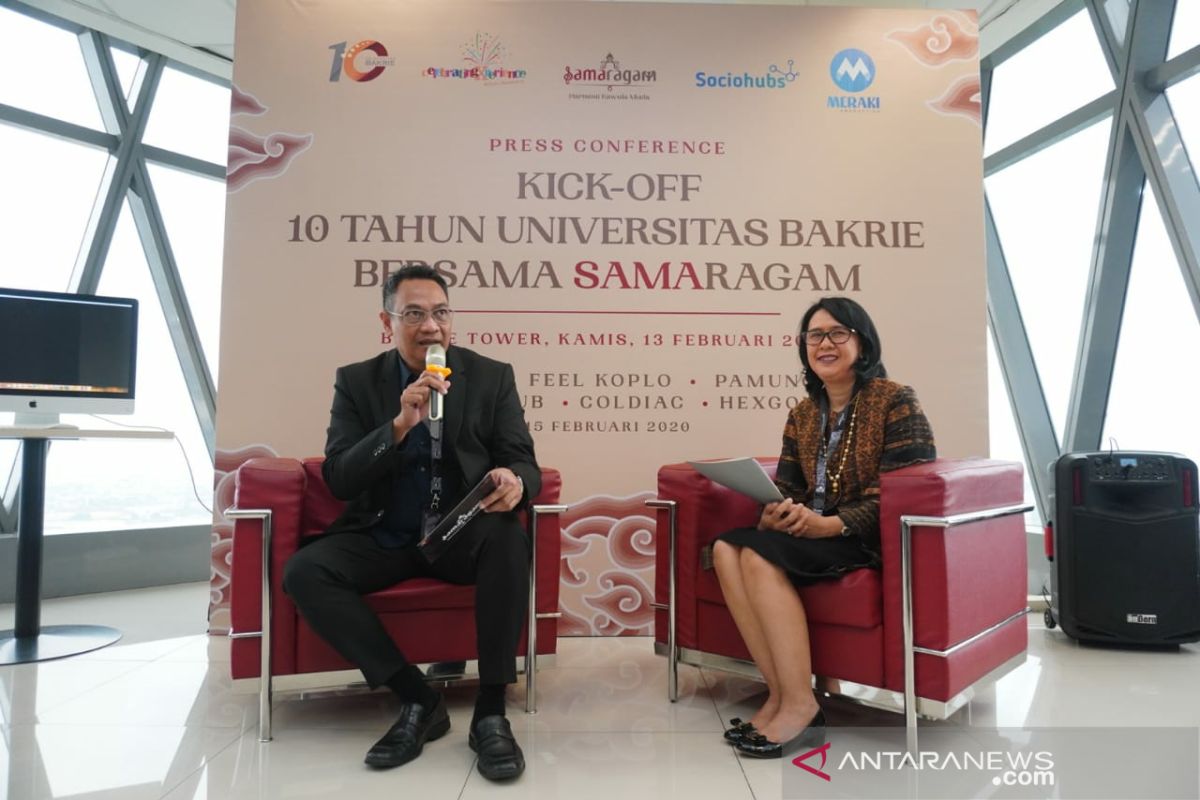 Universitas Bakrie luncurkan Festival Samaragam