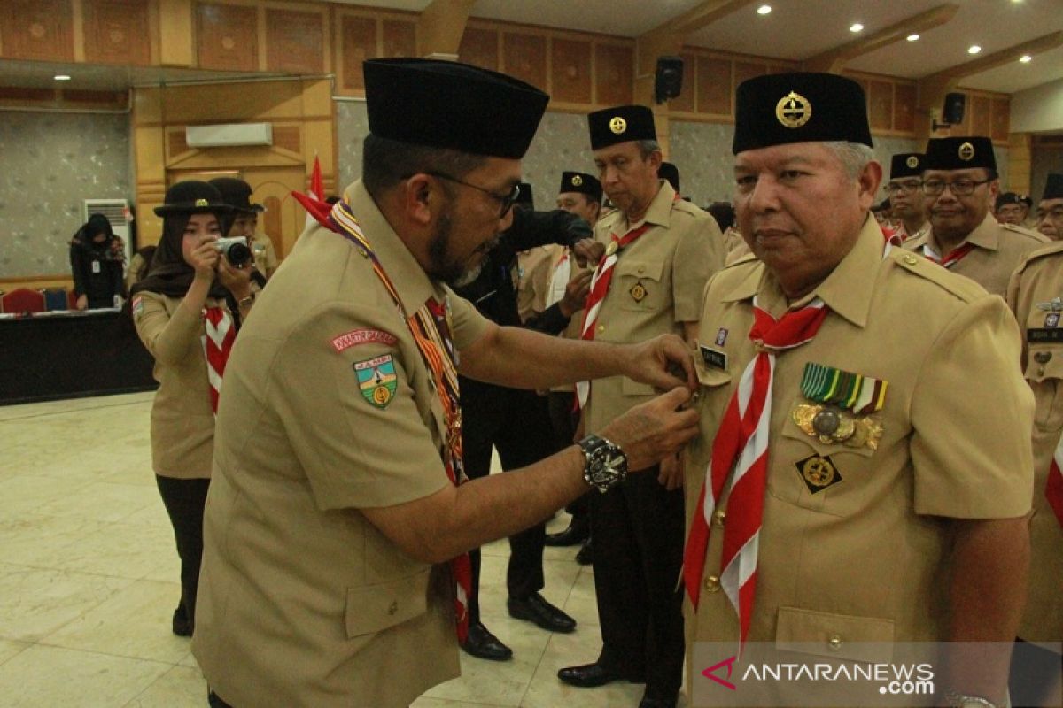 Bupati Tanjab Barat harapkan pramuka jadi ekstra kulikuler sekolah