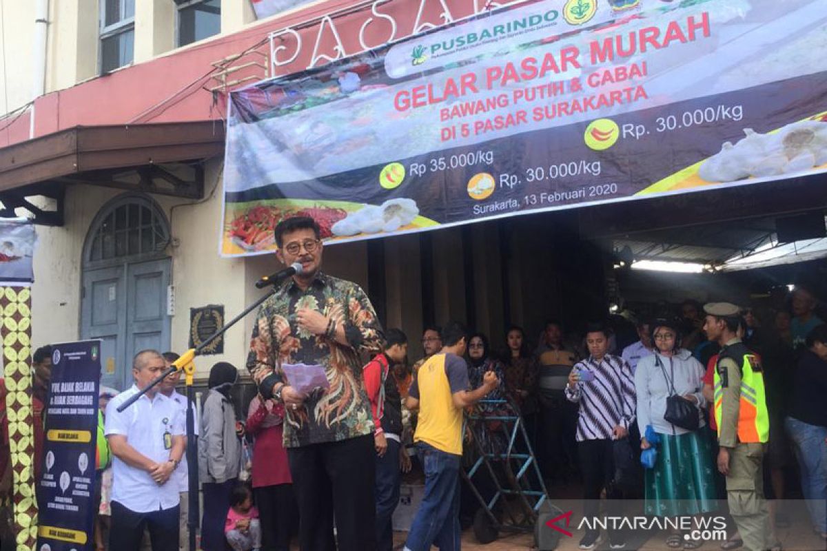 Mentan ungkap penyebab harga bawang putih tinggi, terkait distributor