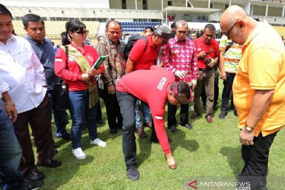 Ini tanggapan Kadispora saat swasta bantu renovasi Stadion Utama Riau