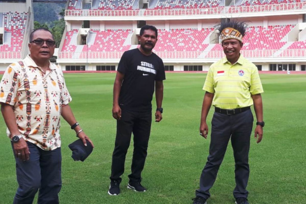 Tinjau kesiapan PON 2020, Menpora sambangi Stadion Papua Bangkit