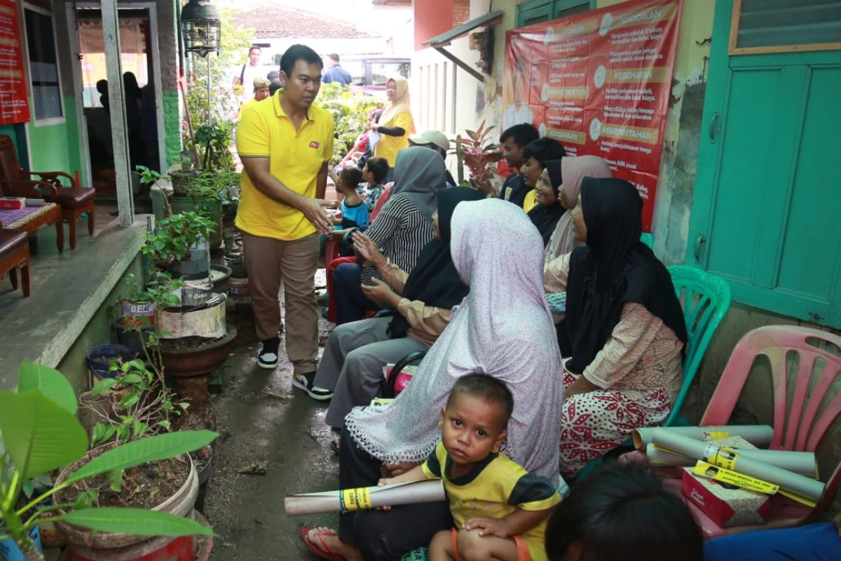 Rycko Menoza bersilaturahim dengan warga wilayah pinggiran Kota Bandarlampung