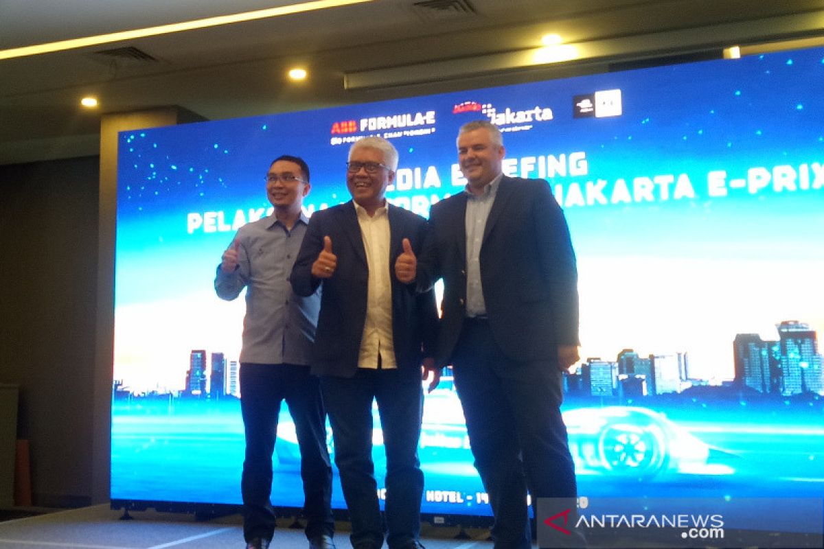 Jakpro harapkan pengaspalan rute Formula E dibuat permanen