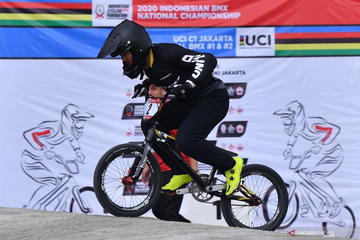 Bagus Saputra juara Kejurnas BMX 2021 di Yogyakarta