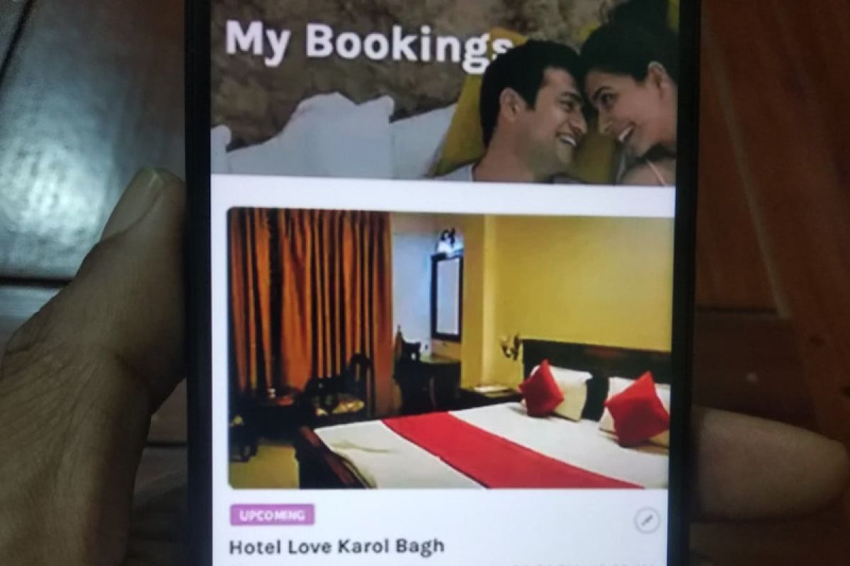 Di India, ada kamar hotel disediakan untuk pasangan belum menikah