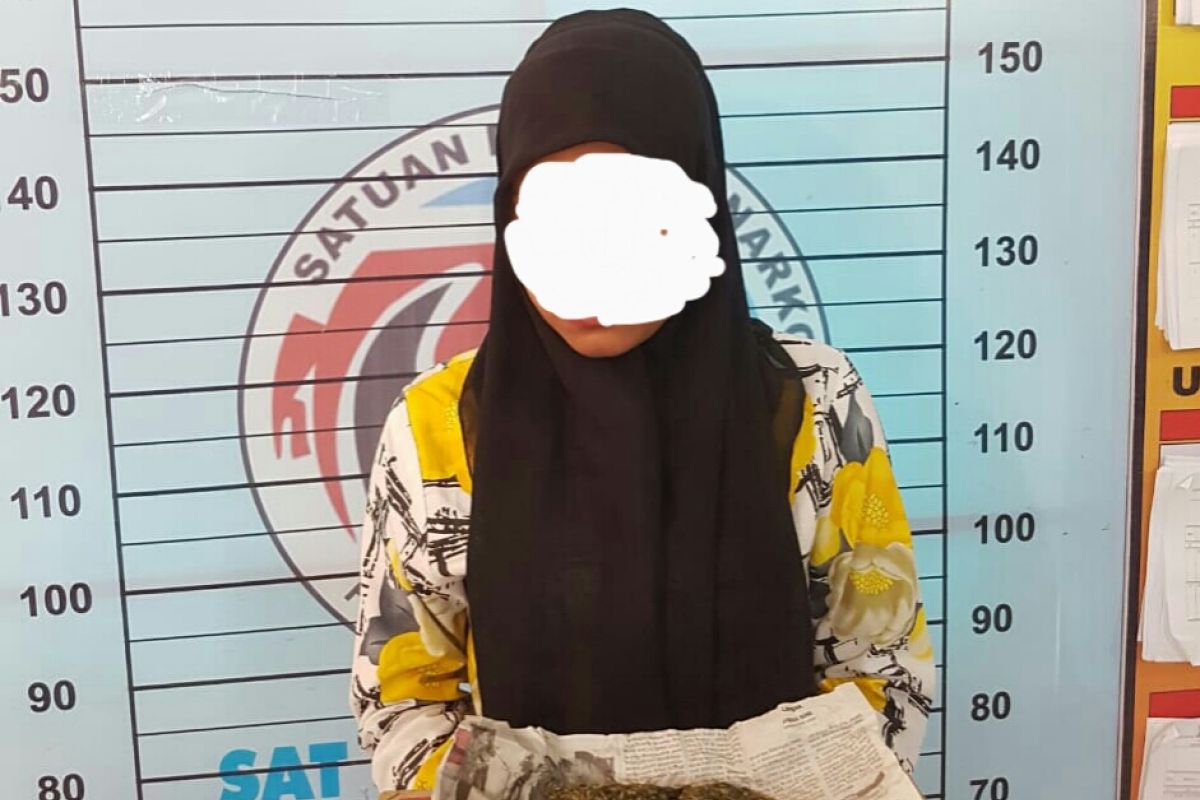 Pasok ganja ke Lapas Lhoksukon wanita muda ini ditangkap