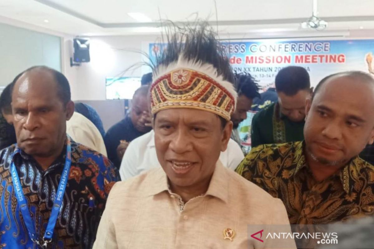 Menpora undang timnas jajal Stadion Papua Bangkit