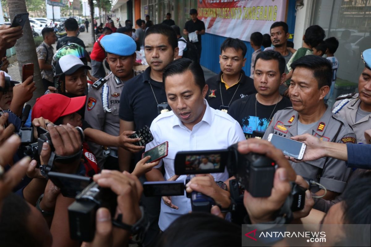 Polisi Tangerang tembak pelaku pencurian sepeda motor