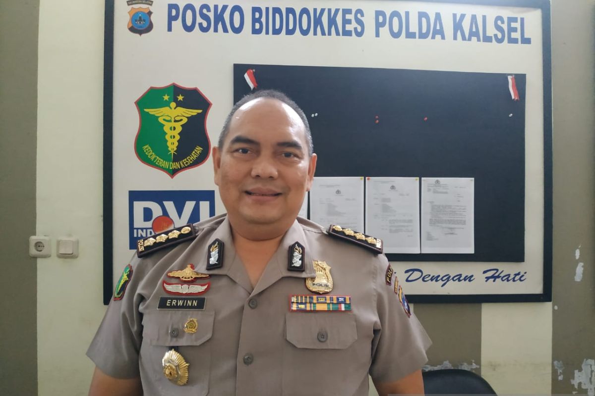 Biddokkes Polda : ABK pasien RSUD Kotabaru Ispa