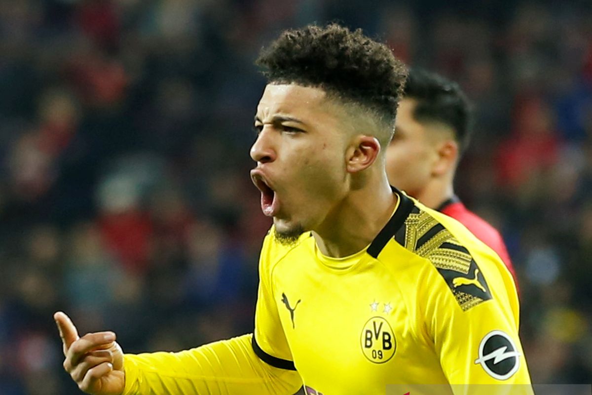 Neymar akui suka permainan Jadon Sancho