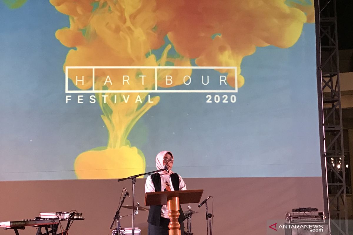 Puncak H(ART)BOUR Festival, tampilkan video mapping hingga musik