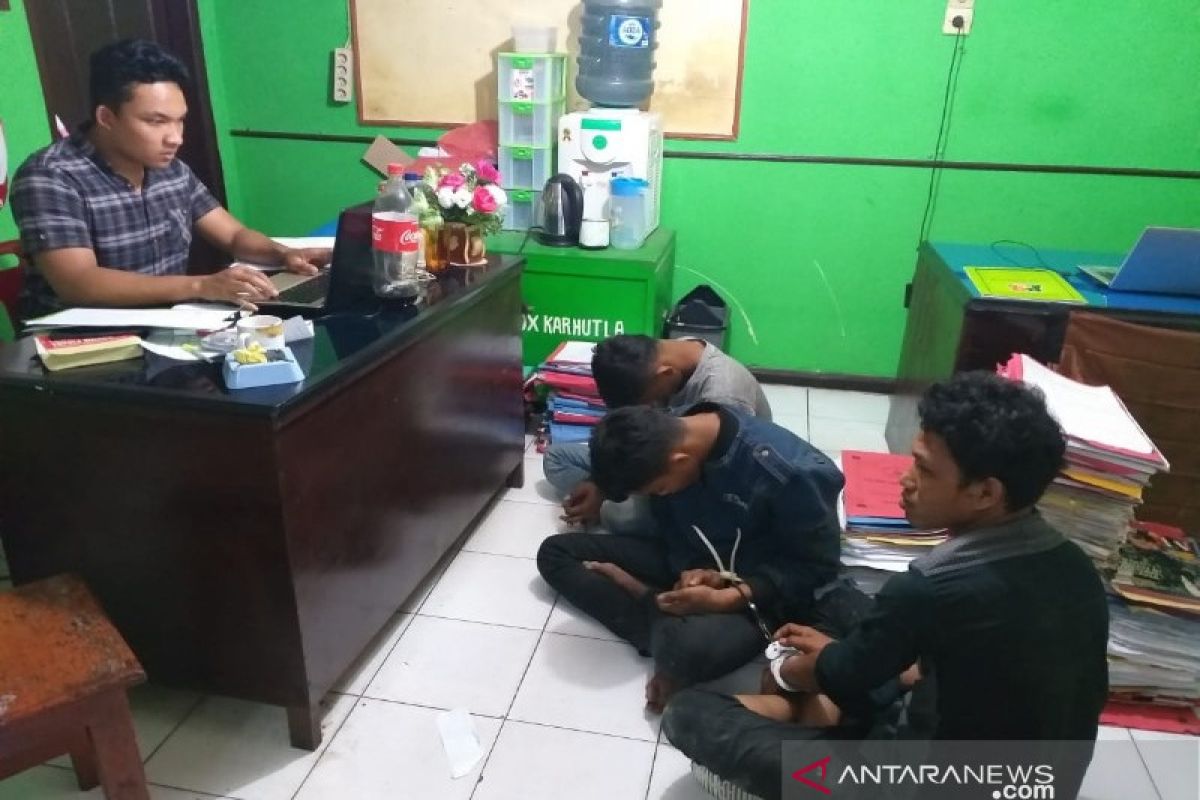 Polisi ringkus tiga warga Baganbatu Riau sindikat curanmor di Taput