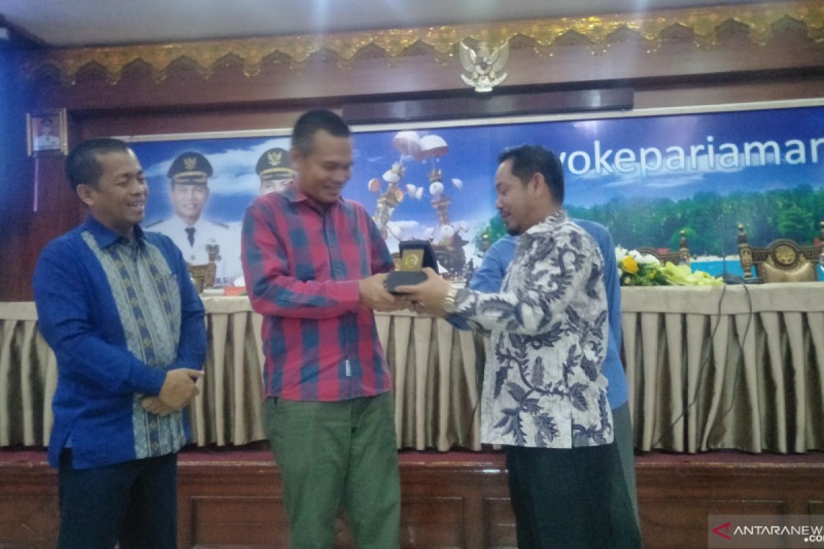 Dikunjungi kepala SMP dari Pelalawan , Pariaman tawarkan program berikut