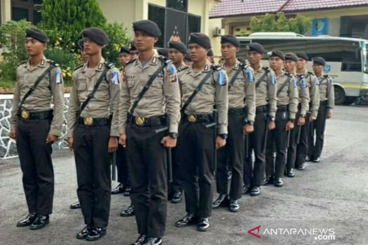 Puluhan Siswa SPN Polda Babel laksanakan latihan kerja