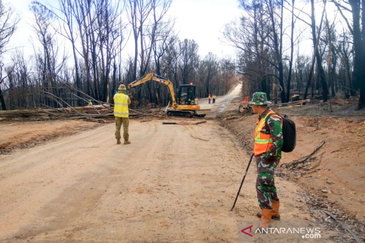 Indonesia bantu bersihkan  lahan bekas kebakaran hutan Australia