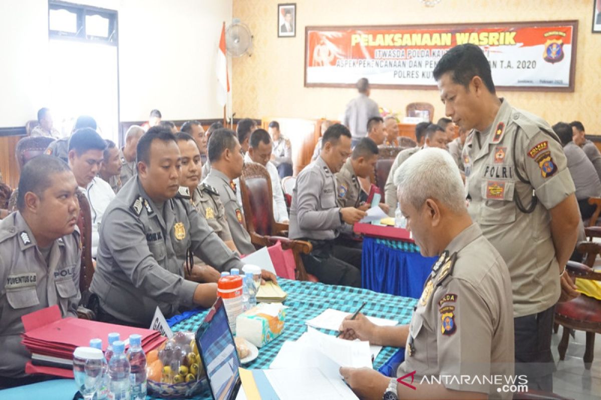 Cek Kinerja dan Penggunaan Anggara, Tim Polda Kaltim Datangi Polres Kubar