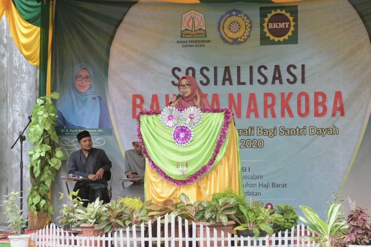 PKK Aceh ajak santri dayah biasakan pola hidup sehat