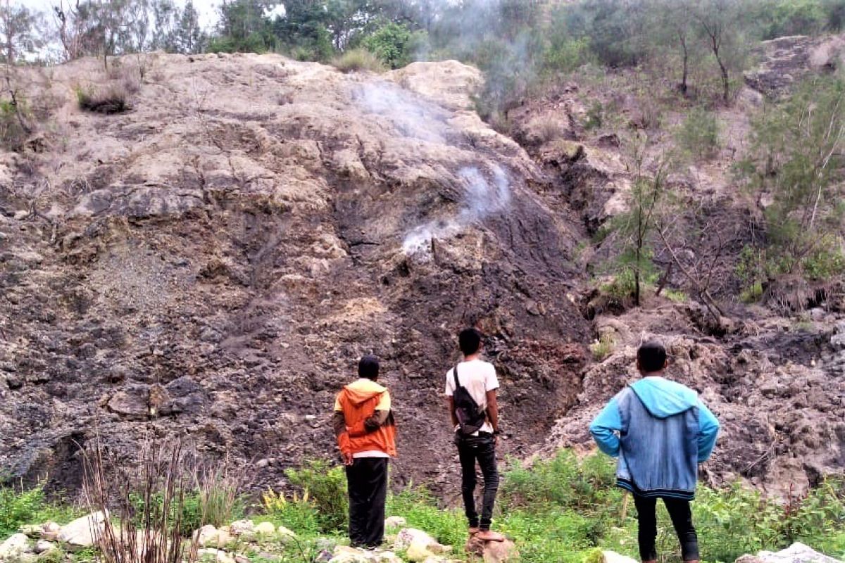 Bakalan gunung berapi muncul di Kabupaten Timor Tengah Selatan