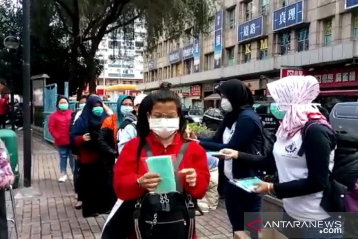 SBMI bagikan ribuan masker di Hong Kong cegah penularan Covid-19 (vidio)
