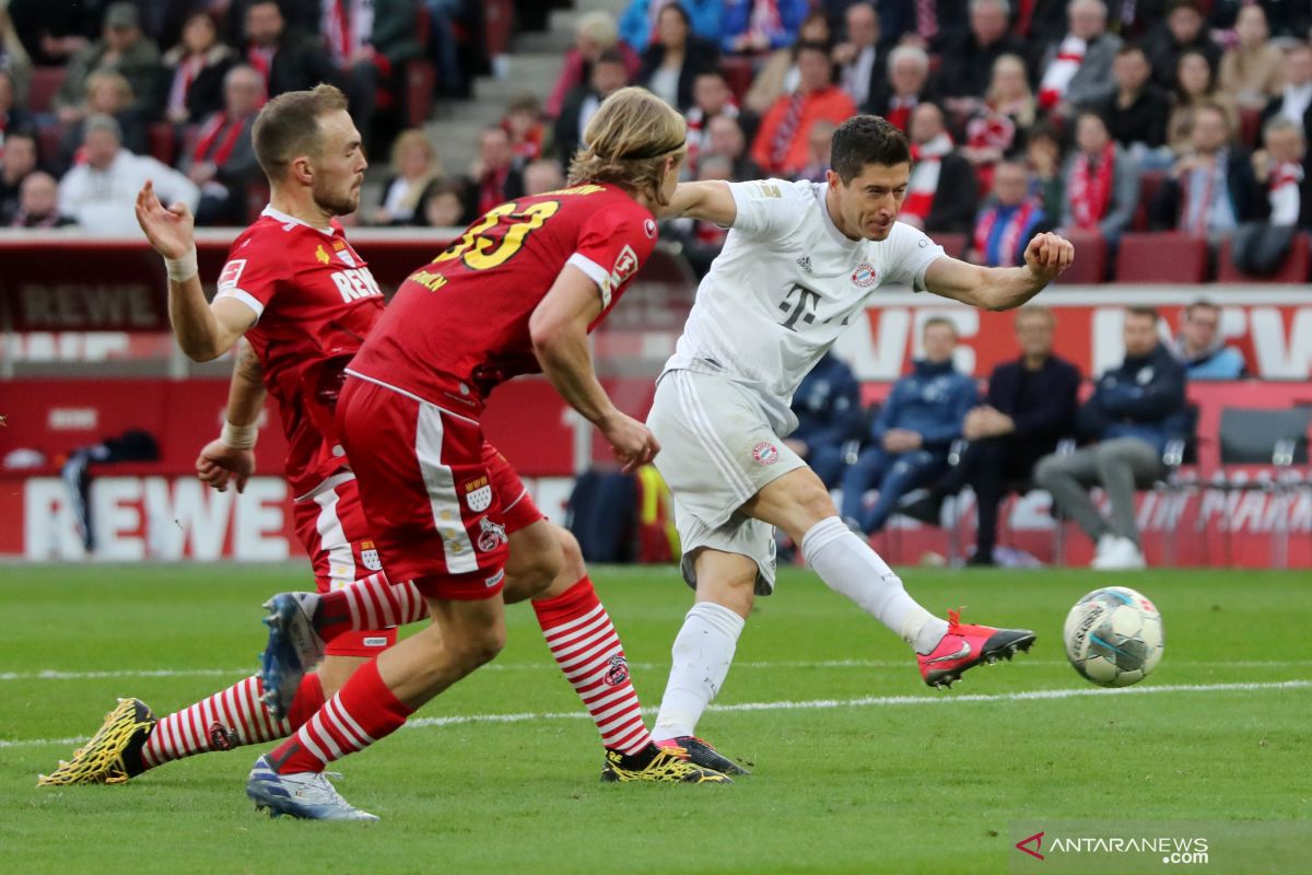 Menang 4-1 atas Koln bawa Bayern puncaki klasemen