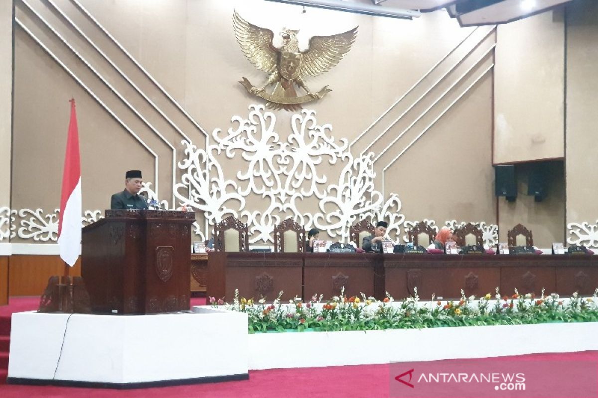 Gubernur jelaskan cakupan penyusunan RUED-P kepada DPRD Kalteng