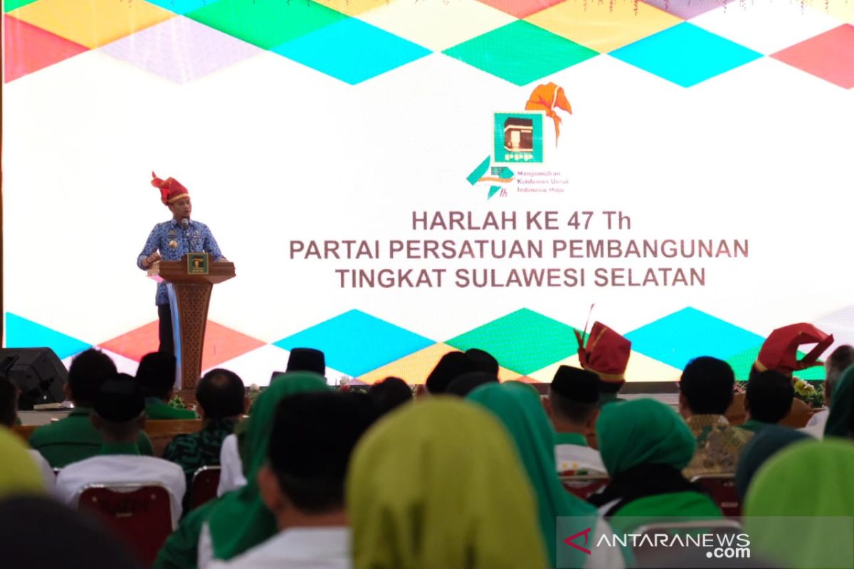 Harlah ke-47 PPP tingkat Sulsel dipusatkan di Gowa