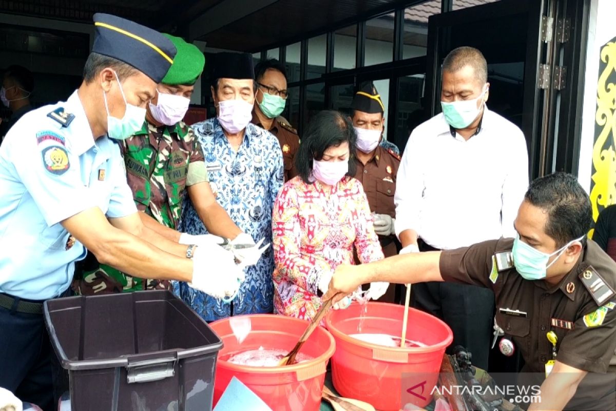 Narkoba tetap di posisi puncak perkara pidana Kotim