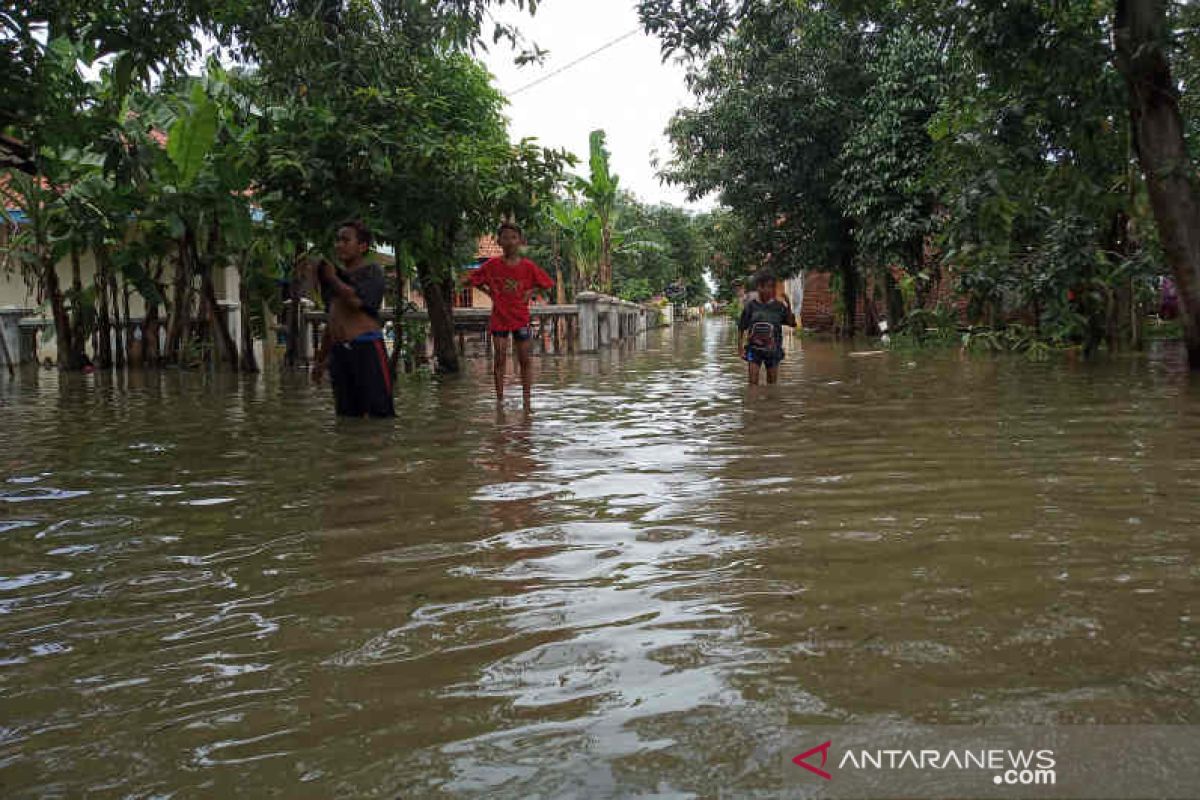 Banjir rendam ratusan rumah di Cirebon