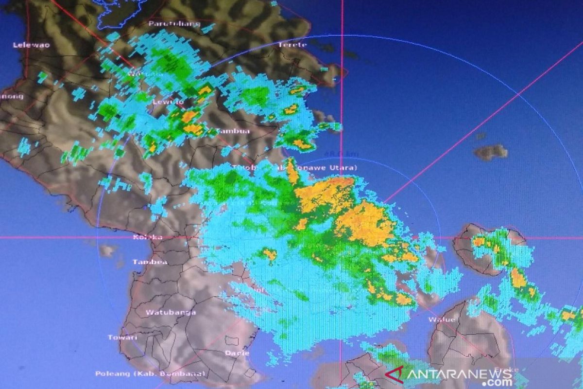 BMKG sebut hujan beragam dihampir seluruh wilayah Sultra