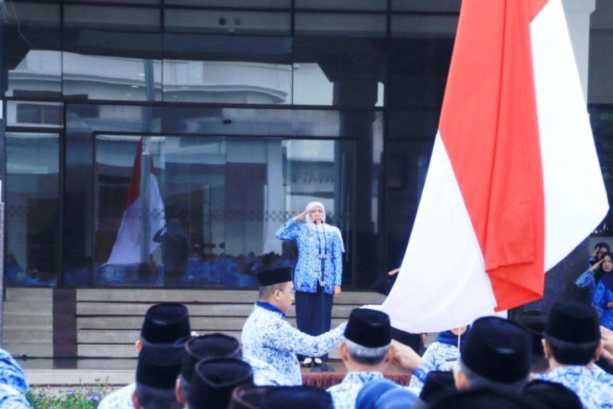 Gubernur ingatkan sinergitas OPD sambut Perpres Percepatan Pembangunan Ekonomi Jatim