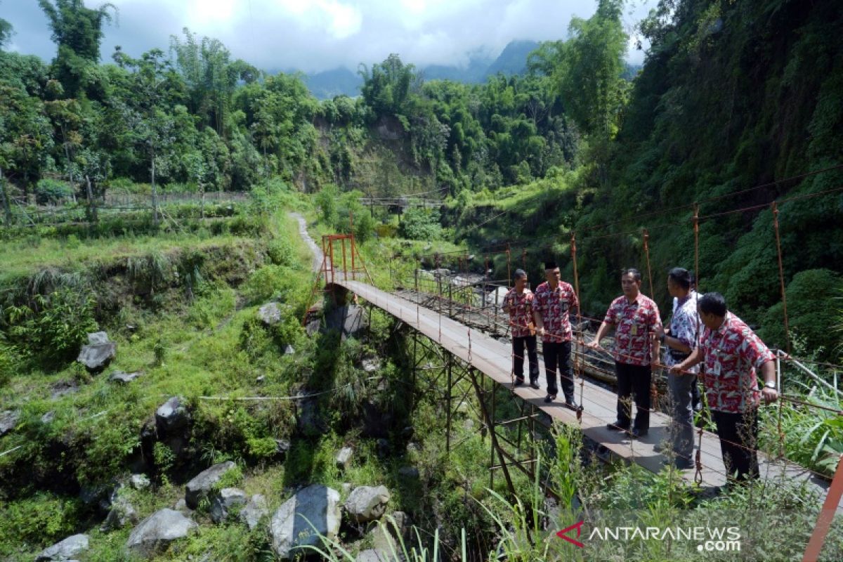 Jembatan gantung untuk jalur evaluasi segera dibangun di Boyolali