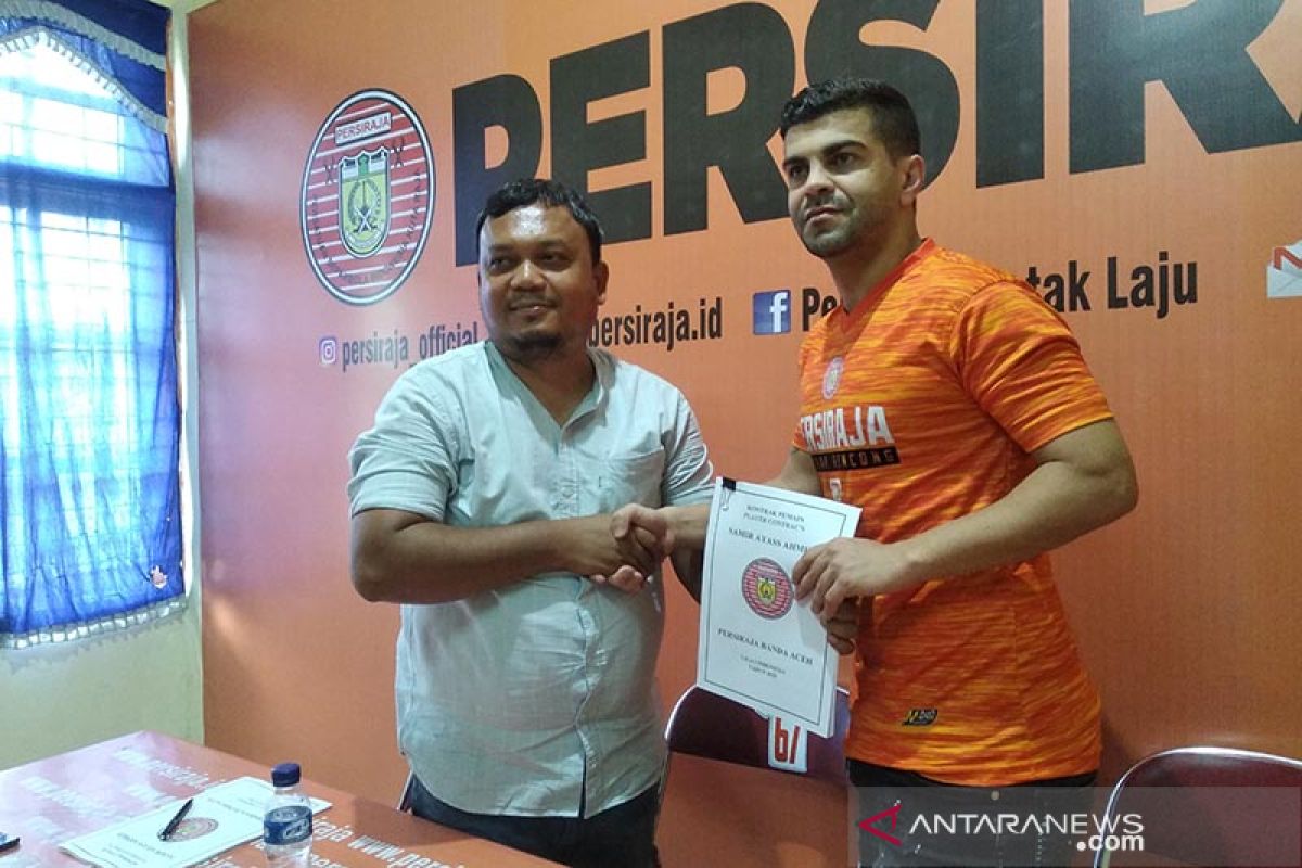 Persiraja resmi kontrak pemain timnas Lebanon