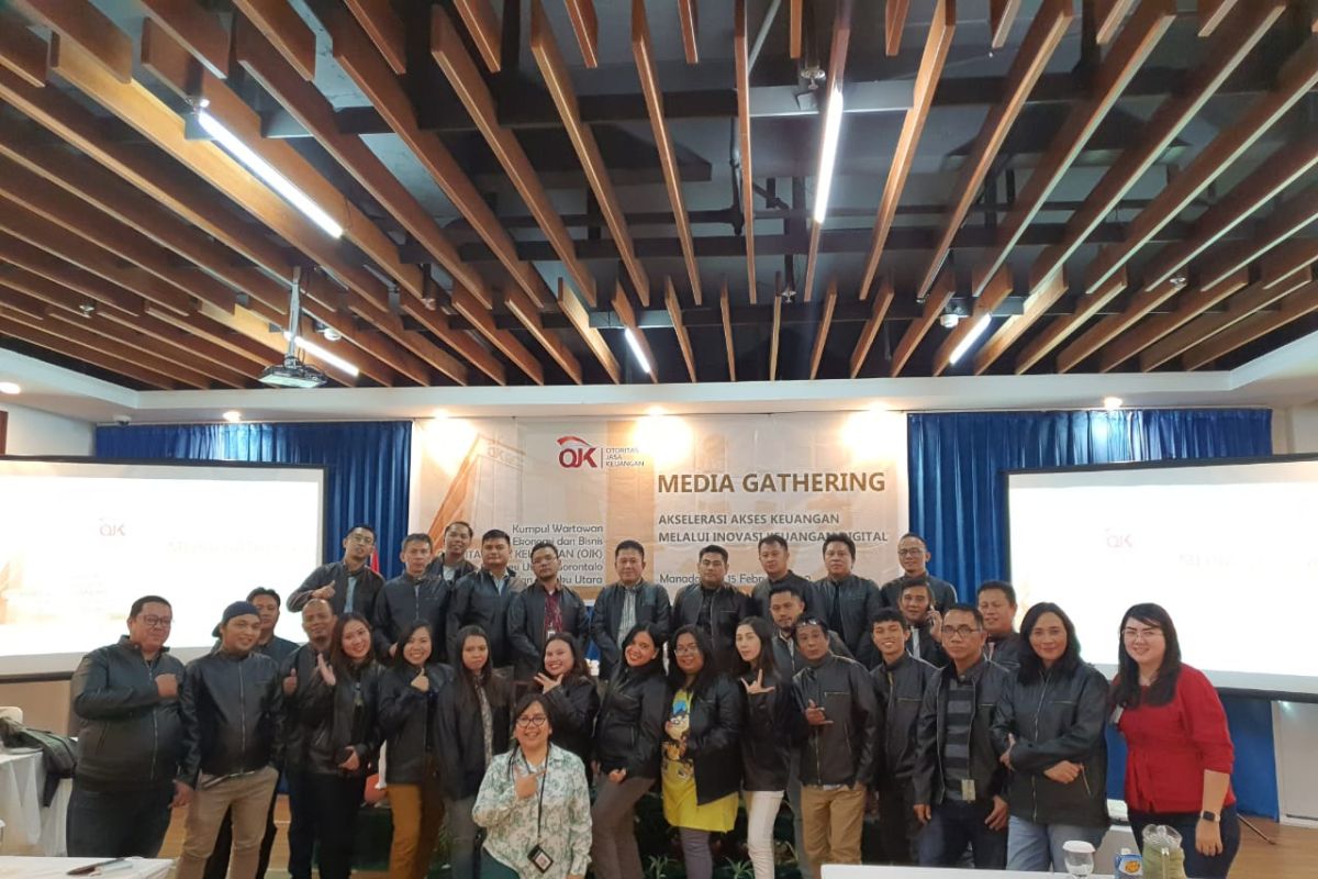 OJK tingkatkan edukasi keuangan digital melalui media di Sulawesi Utara